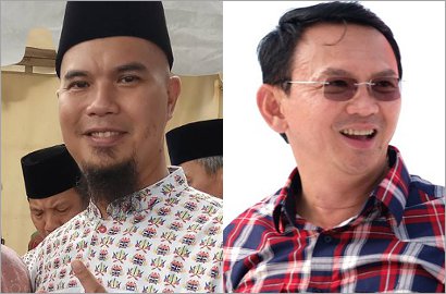 Bareng Indah Kalalo-Shanty, Ahmad Dhani Ikut Konser Kampanye Ahok?