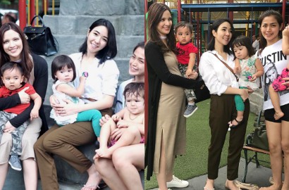 Nia Ramadhani cs Dipuji Mama Muda Kece, Ayu Ting Ting Malah Disindir Tak Pakai Celana