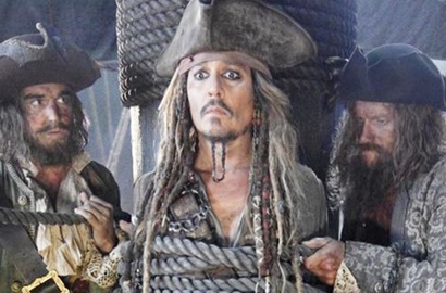 Musuh Makin Mengerikan, Johnny Depp Tampil Beda di 'Pirates of The Caribbean 5'