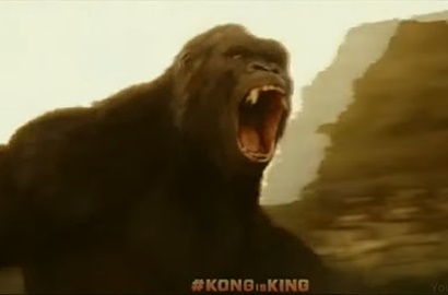 Pertarungan Sengit Gorila Raksasa Vs Skull Crawlers di 'Kong: Skull Island'