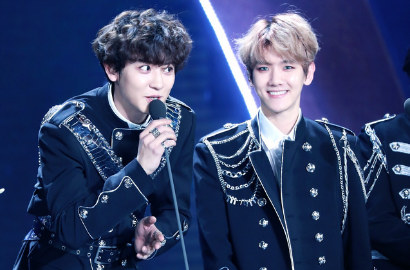 Cute Maksimal, Baekhyun Kedodoran Pakai Jaket Chanyeol EXO
