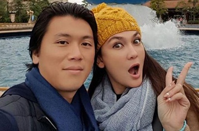 Tak Takut Dibully, Luna Maya Pede Unggah Foto Mesra Valentine Ini dengan Reino