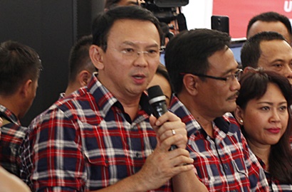 Unggul di Quick Count, Ahok-Djarot Ucapkan Terima Kasih ke Pendukung