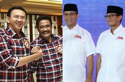Ahok-Djarot dan Anies-Sandi Bersaing Ketat, Ini Jadwal Pilkada DKI Putaran Kedua