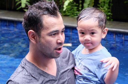 Fans Makin Penasaran, Raffi Ahmad Ajak Sang Putra Rekaman Dubbing 'Rafathar'