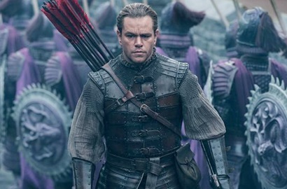 Main di 'The Great Wall', Matt Damon Pakai 700 Rambut Ekstension