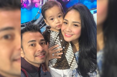 Ultah Barengan dan Tiup Lilin, Raffi Cium Mesra Bibir Nagita