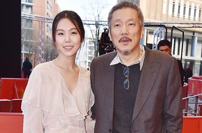 Makin Mesra, Kim Min Hee-Hong Sang Soo Gandengan Tangan di Festival Film Berlin
