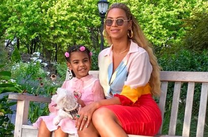 Hanya untuk Nonton Basket, Anak Beyonce Kenakan Dress Rp 24 Juta