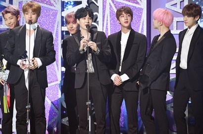 Hadiri Gaon Awards, BTS Malah Menang Perdana 'Spring Day' Tanpa Promosi