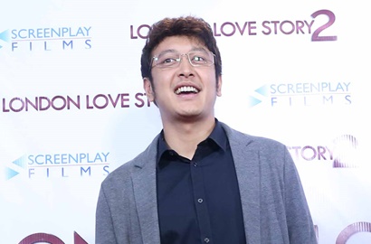 Syuting 'London Love Story 2', Kaki Dimas Anggara Beku