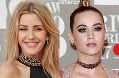 Perang Gaun Mewah Seleb Hollywood di Red Carpet Brit Awards 2017