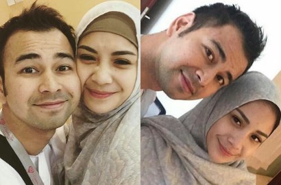 Makin Mesra dan Dipuji Cantik oleh Raffi Saat Berhijab, Nagita Tersenyum Malu-Malu