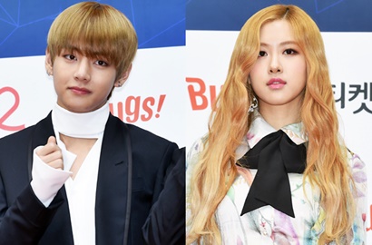 Bikin Gemas, V BTS Tiru Gaya Bicara Rose Black Pink di Gaon Awards