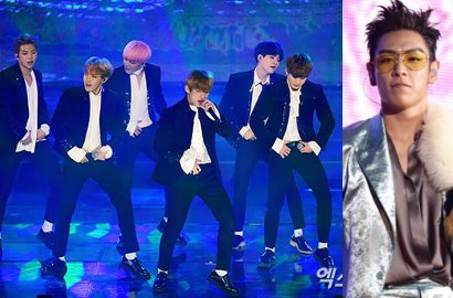 Produser YG Tak Terima Konsep Panggung BTS di Gaon Awards 2017 Mirip T.O.P