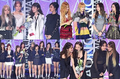 Gaon Awards 2017 Buktikan Girlgroup Masih Kuasai Penjualan Album Digital