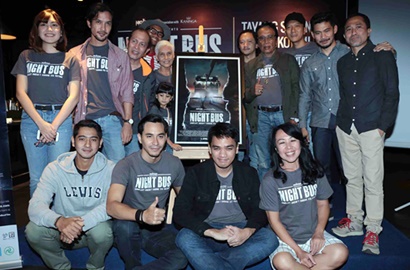 Diproduseri Darius Sinathrya, Film Drama Thriller 'Night Bus' Siap Rilis
