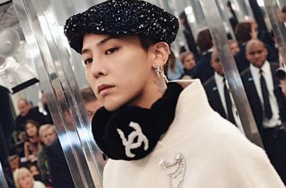 'W Korea' Rilis Foto Eksklusif, GD Tampil Bak Model di Event Fashion Paris
