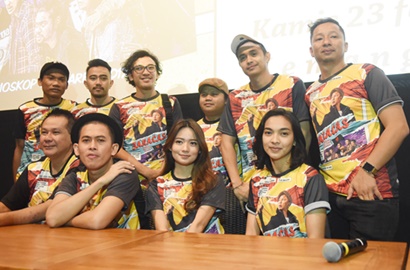 Main Film Baru, Ringgo Agus Jadi Pemimpin Geng Cowok Patah Hati di 'Baracas'