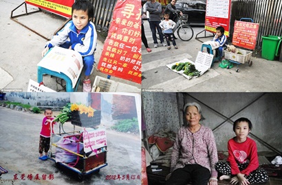 Mengharukan, Bocah 8 Tahun Ini Jualan Sayur Mayur Guna Cari Orangtuanya