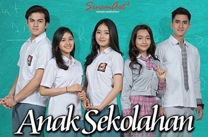 Gila-Gilaan di Sela Syuting 'Anak Sekolahan', Intip Video Kocak Verrell dan Wilona Ini