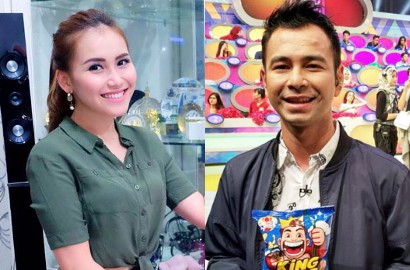 Isu Nikah Siri Beredar Lagi, Ayu Ting Ting Cuek Pakai Baju Seksi Sambil Nempel Raffi