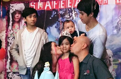 Foto-Foto Perayaan Meriah Ultah ke-6 Safeea Putri Ahmad Dhani dan Mulan Jameela