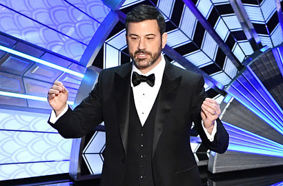 Heboh Jimmy Kimmel Ngetweet Donald Trump di Panggung Oscar 2017