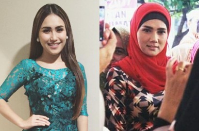Dianggap Seram Seperti Mulan, Ayu Ting Ting Malah Menyeringai dan Julurkan Lidah