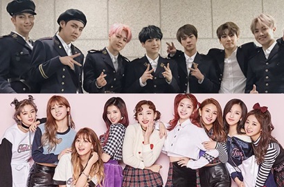 Rilis Barengan, 'Knock Knock' Twice dan 'Not Today' BTS Kini Saingan di Billboard