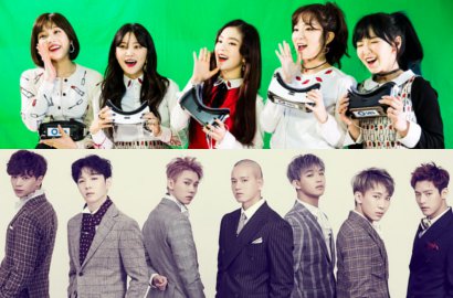 Cantiknya Red Velvet Pakai Piama Sukses Bikin BTOB Melongo di 'Yang Nam Show'
