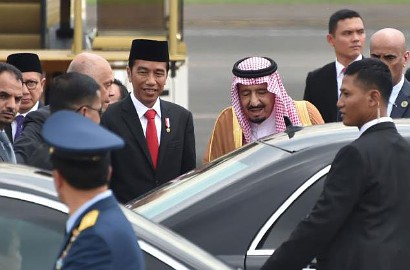 Raja Salman Tiba di Istana Bogor, Ini Yang Dilakukannya