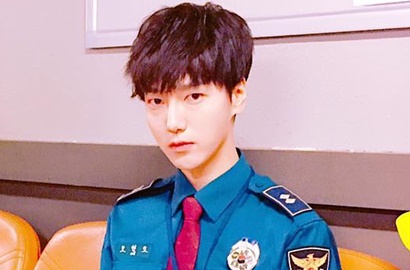 Jadi Polisi di 'Voice', Tatapan Tajam Yesung Suju Dijamin Bikin Meleleh