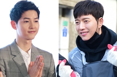 Kepergok Syuting 'Man to Man', Song Joong Ki Adu Ganteng Lawan Park Hae Jin