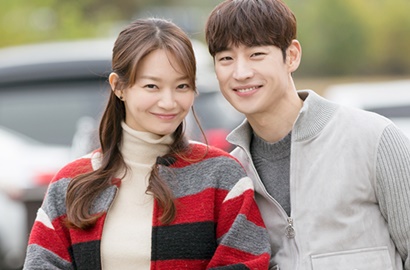 Kocaknya  Syuting Ciuman Panas Lee Je Hoon dan Shin Min A di 'Tomorrow With You'
