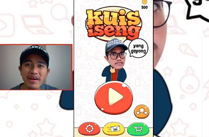 Vlog Baru, Kocaknya Ekspresi Kaesang Ketika Review Kuis Iseng Diri Sendiri