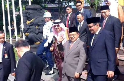 Wapres JK: Raja Salman Terkejut Indonesia Punya 800 Ribu Masjid