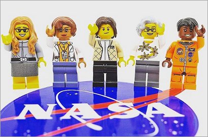Unik, Lego Bikin Edisi Khusus Pekerja Wanita di NASA