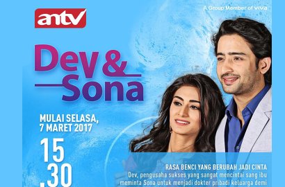 Tayang Perdana di ANTV, Ruben Onsu Ikut Promo Serial Shaheer Sheikh 'Dev & Sona'
