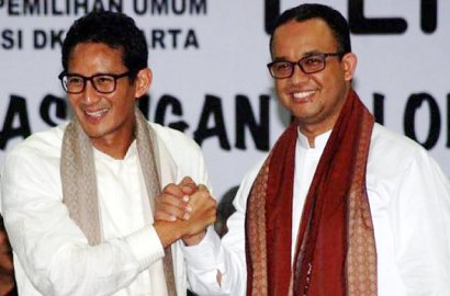 Anies-Sandi Unggul di Survei LSI, Pemilih Agus-Sylvi Tak Rela Jakarta Dipimpin Terdakwa