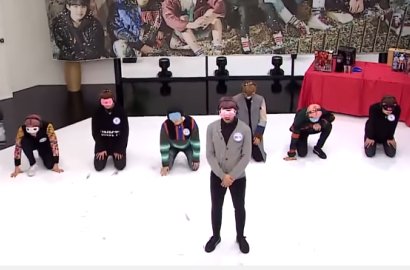 Kocaknya BTS Nge-Dance 'Not Today' Pakai Mata Tertutup di 'Idol Party'