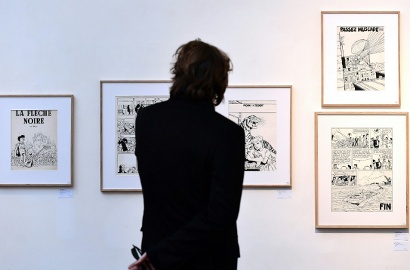 Langka, Koleksi Gambar 'Tintin in America' Akan Dilelang Harga Rp 9 Miliar