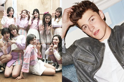 Cantik dan Populer, Twice Sukses Bikin Shawn Mendes Kepincut?