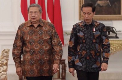 Pamer Foto Pertemuan dengan Jokowi, Begini Kicauan SBY di Twitter