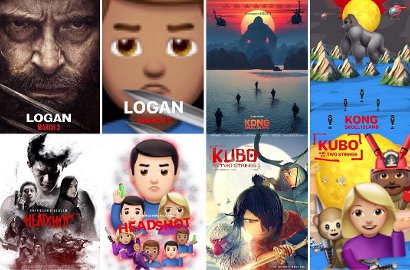 Kreatifnya Bikin Poster Pakai Emoji, Coba Yuk