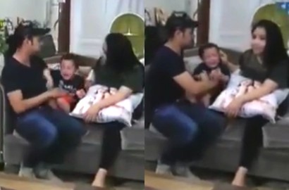 Nagita 'Marah' dan Rafathar Nangis Karena Raffi Bohong, Soal Ayu Ting Ting?