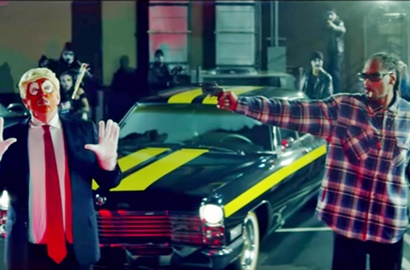 Ingin Dibunuh di MV 'Lavender', Donald Trump Ancam Penjarakan Snoop Dogg