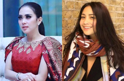 Rumpi Bareng Syahrini, Nagita Minta Saran Hadapi Ayu Ting Ting?