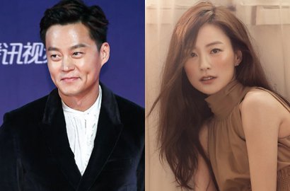 Lee Seo Jin dan Jung Yu Mi Ceria Sambut Pelanggan di Poster 'Youn's Kitchen' Bali