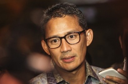 Dipanggil Jadi Saksi, Sandiaga Uno Datangi Polsek Tanah Abang Sambil Lari Pagi